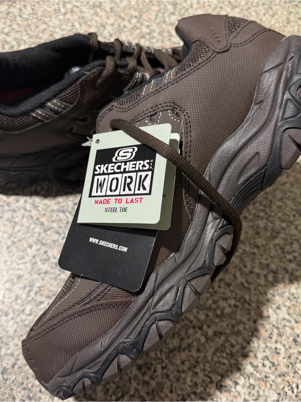 Skechers Work Relaxed Fit: Cankton Steel Toe Sneaker (Menโs Size: 8)